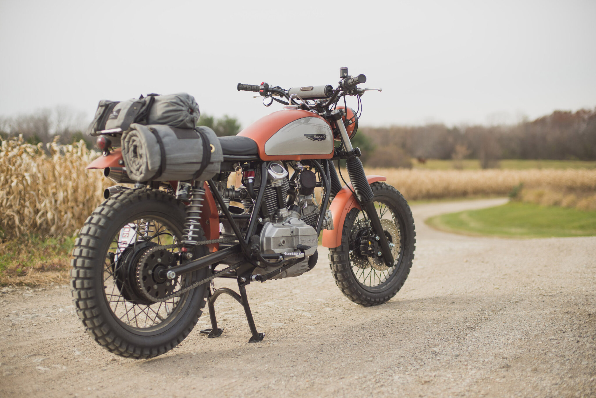 1975 Ducati GT860 // Super Scrambler Ducati - Analog Motorcycles